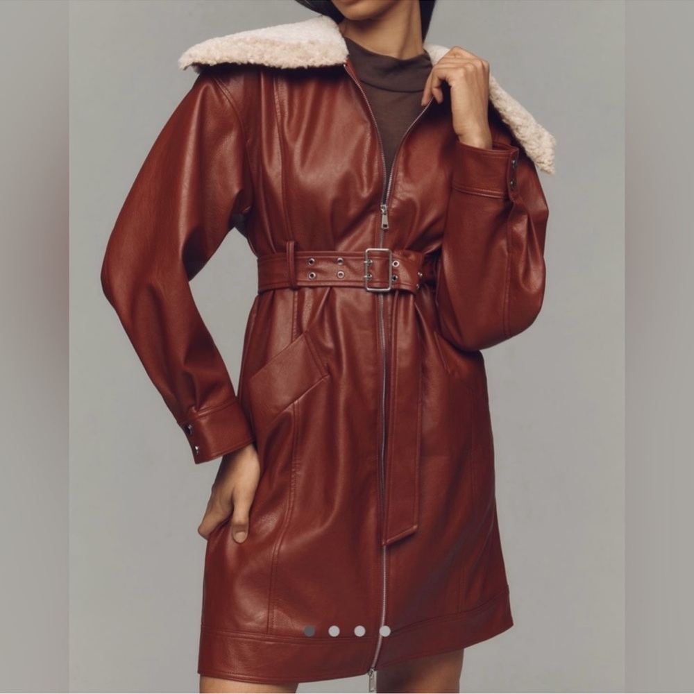 NWT Anthropologie Maeve Oversize Coat Size S